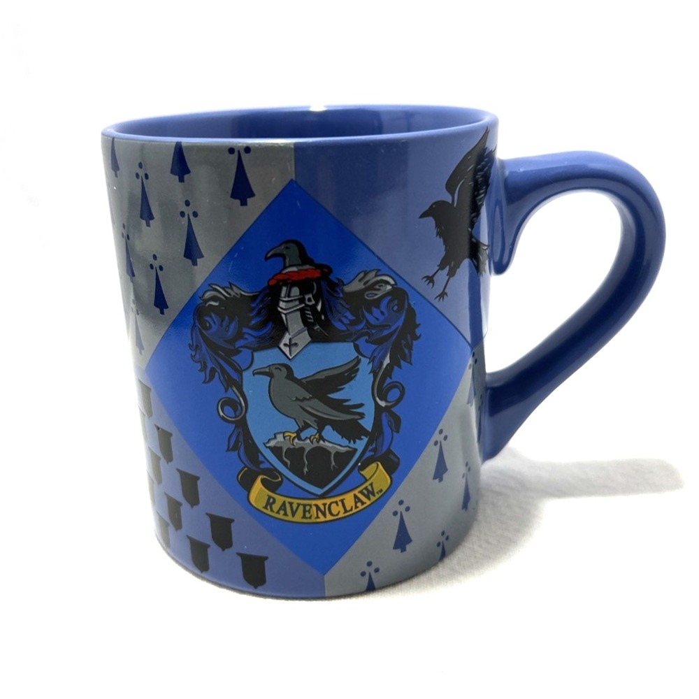 Harry Potter Ravenclaw Ceramic Cup Mug Blue Warner Brothers 14 oz Hogwarts